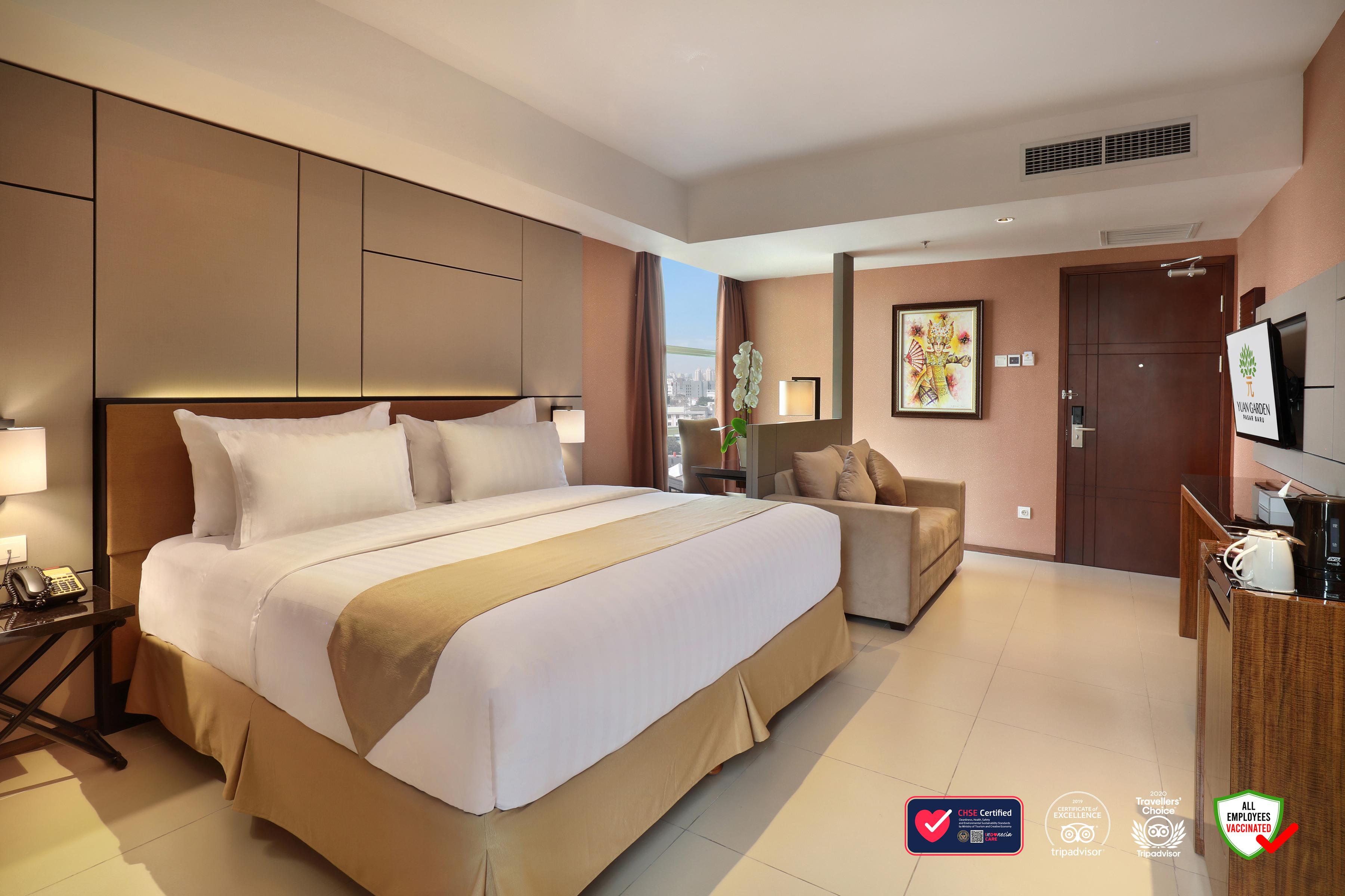 Yuan Garden Pasar Baru Hotell Jakarta Eksteriør bilde