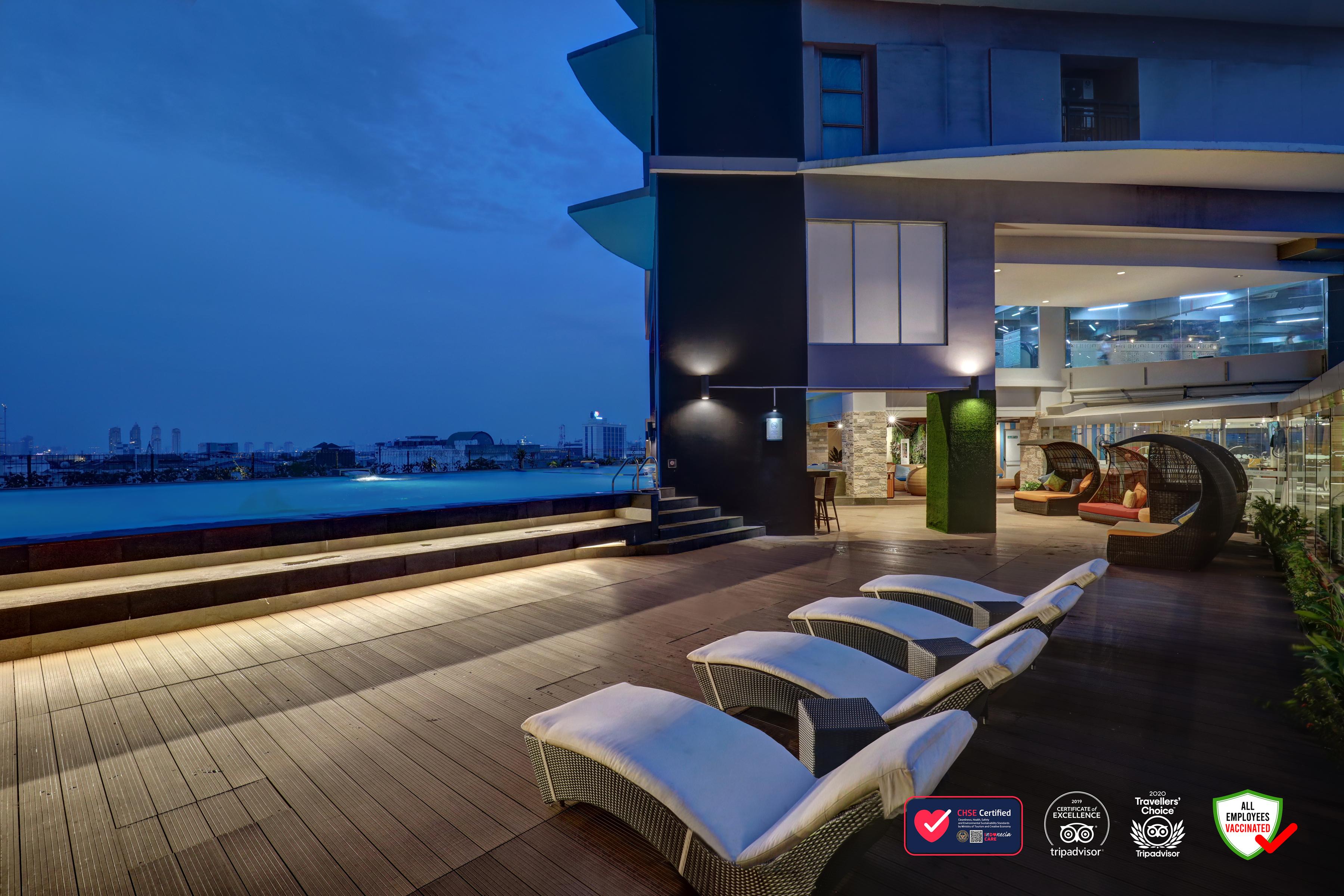 Yuan Garden Pasar Baru Hotell Jakarta Eksteriør bilde